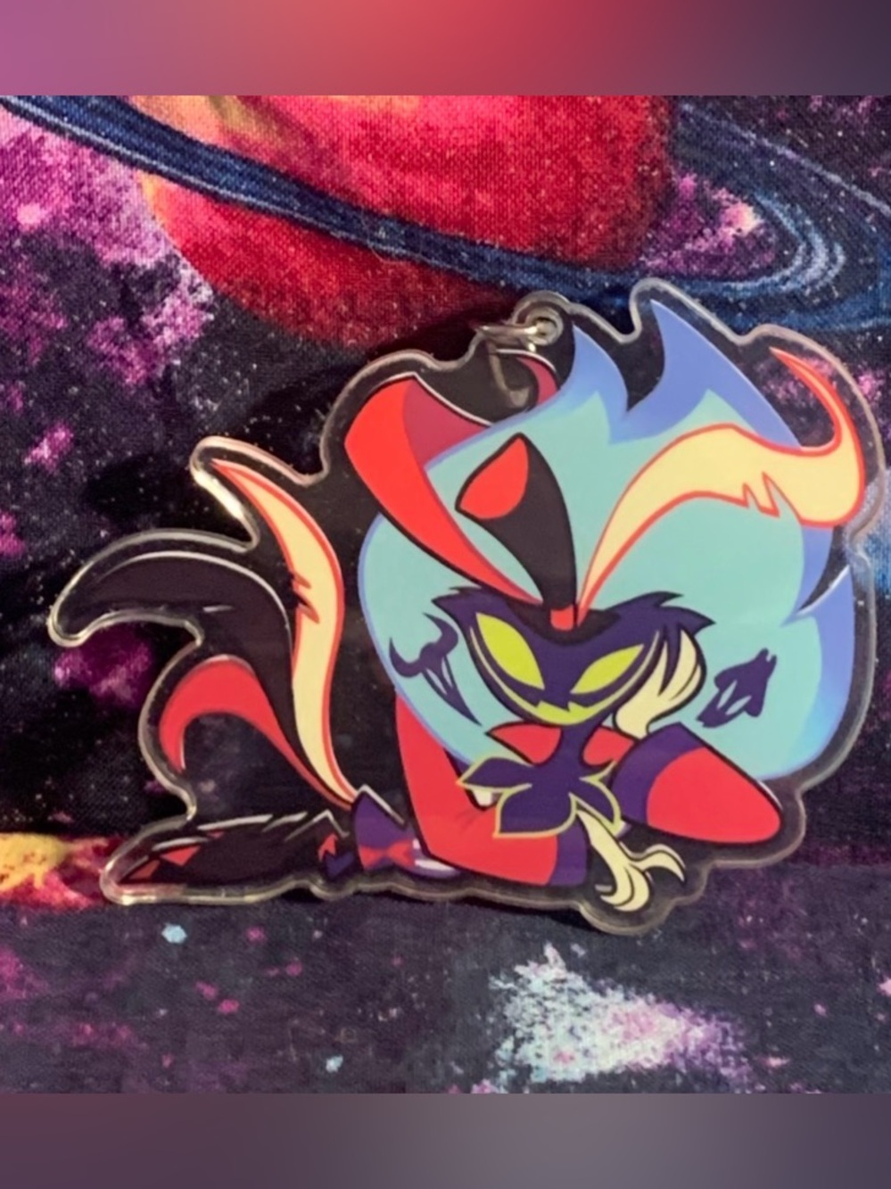 Helluva Boss Ozzie Asmodeus Keychain